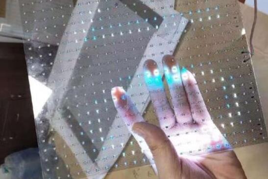 联曼光电LED光电玻璃面板展示
