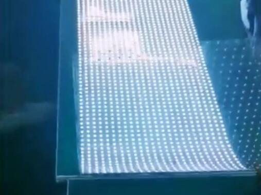 透明LED晶膜屏面板产品展示